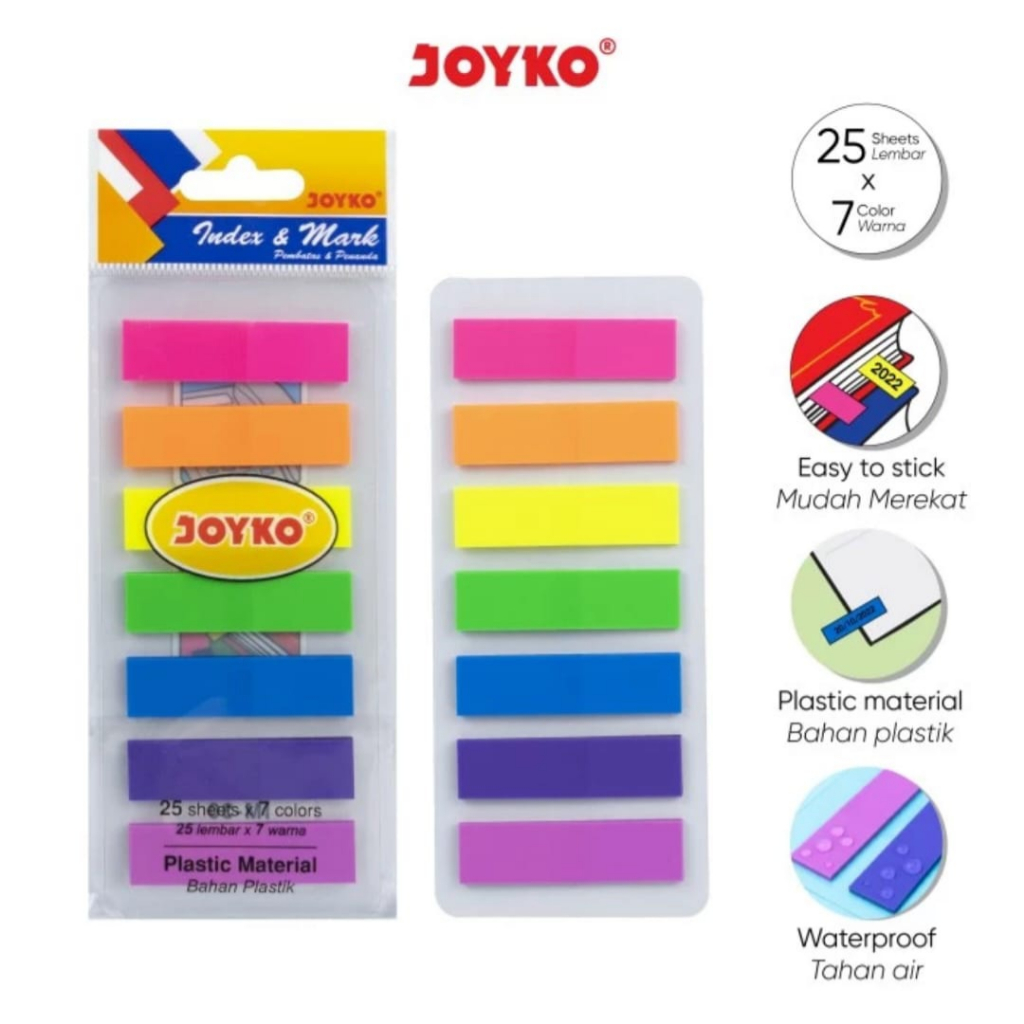 

Index & Mark Penanda Pembatas Joyko IM-30 Plastik