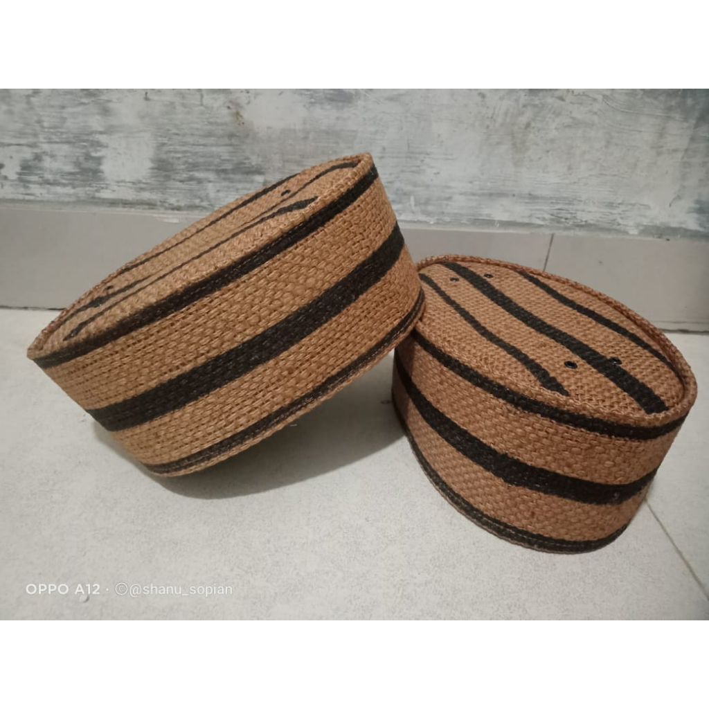 PECI-KOPIAH GONI / PECI GONI MOTIF GARIS / PECI RAJUT GONI / SONGKOK GONI / KOPIAH GONI POLOS MURAH 