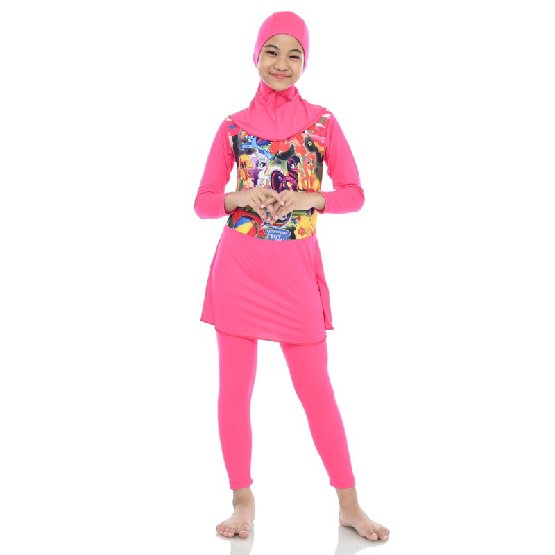 Baju Renang Muslimah Anak SD Perempuan