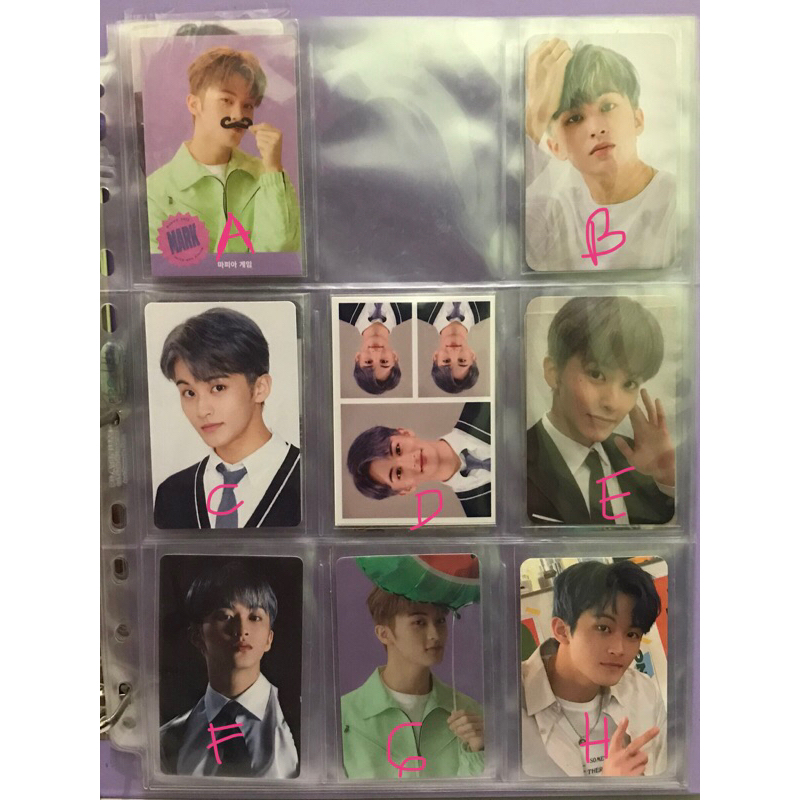 [READY] PC PHOTOCARD MARK NCT DREAM NCT 127 OFFICIAL MARK GAME CRD CAFE DREAM TUMBLR SEASON GREETING