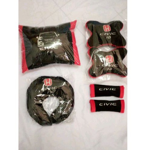 bantal mobil aksesoris interior carset mobil civic fd