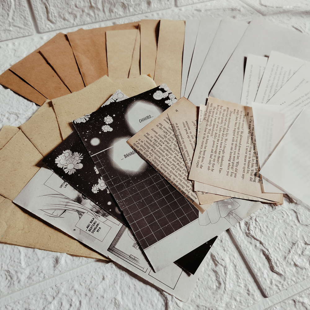 

Journal Kit isi 30 pcs++ | Scrapbook Vintage Aesthetic BuJo | Perlengkapan Jurnal