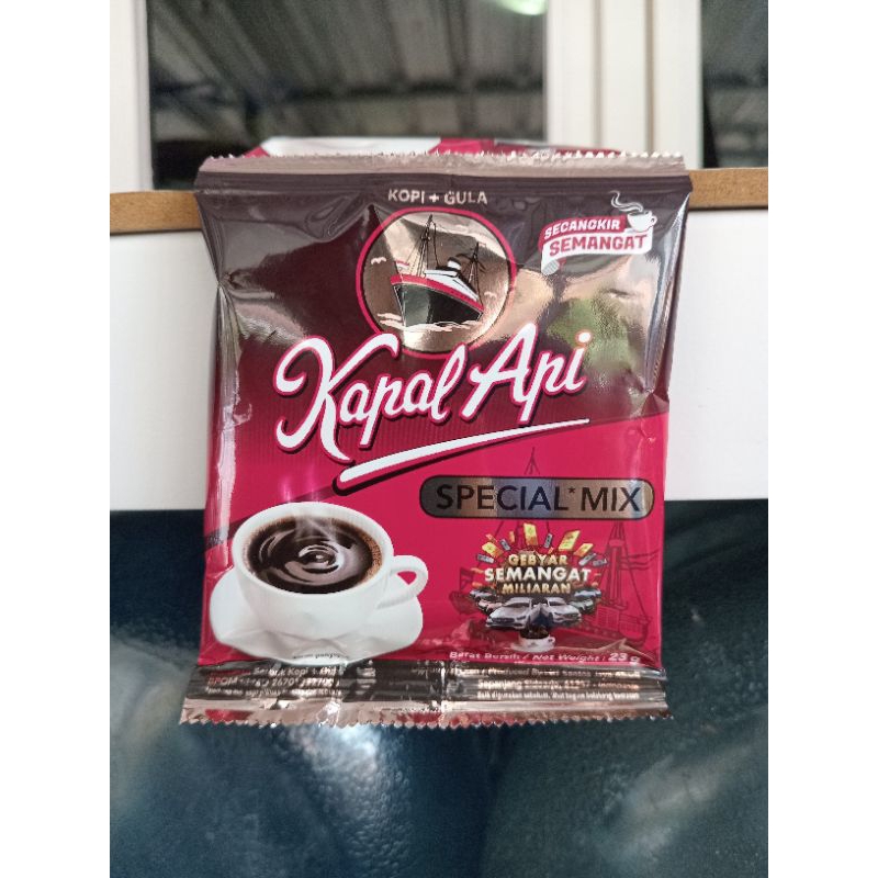 

Kopi Kapal Api Special Mix 1 Renceng (Isi 10 Pcs)