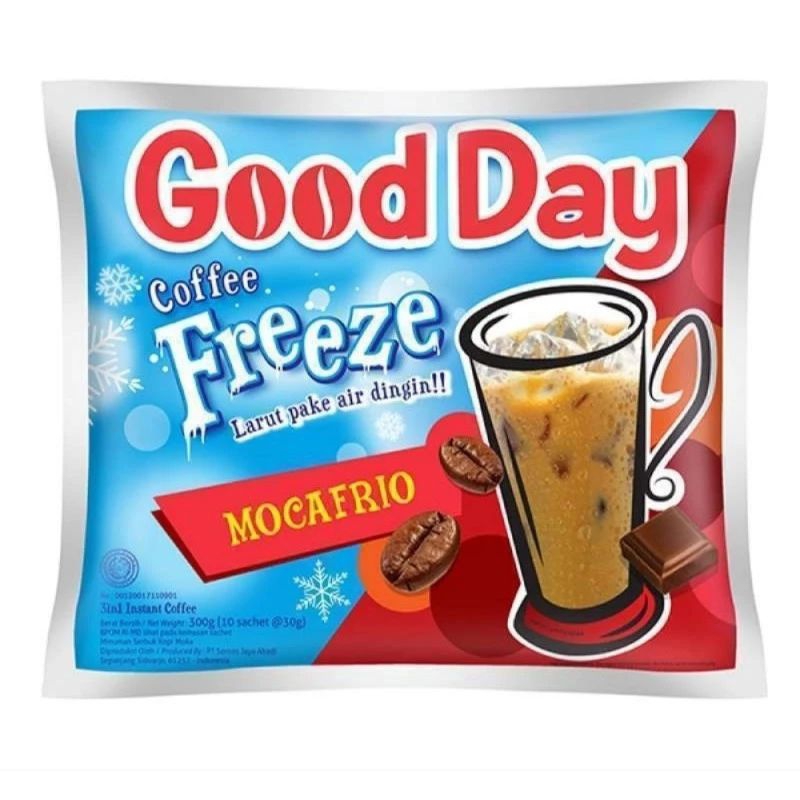 

GOOD DAY FREEZ & GOOD DAY CAPPUCINO & kopi yaa