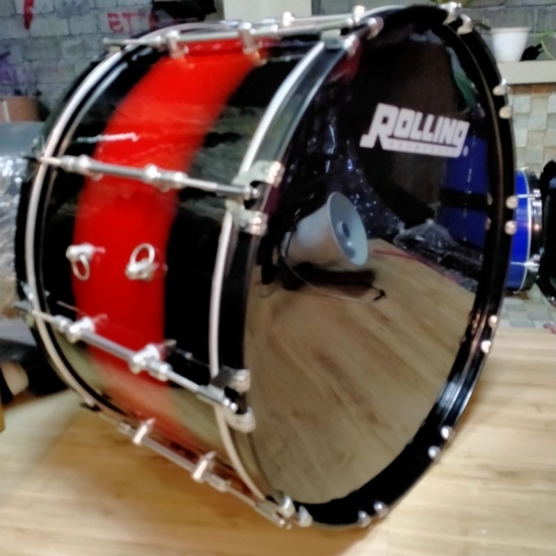 Bass Drum 28 Inch ( Lug Pipa ) Bassdrum Drumband Drum Band