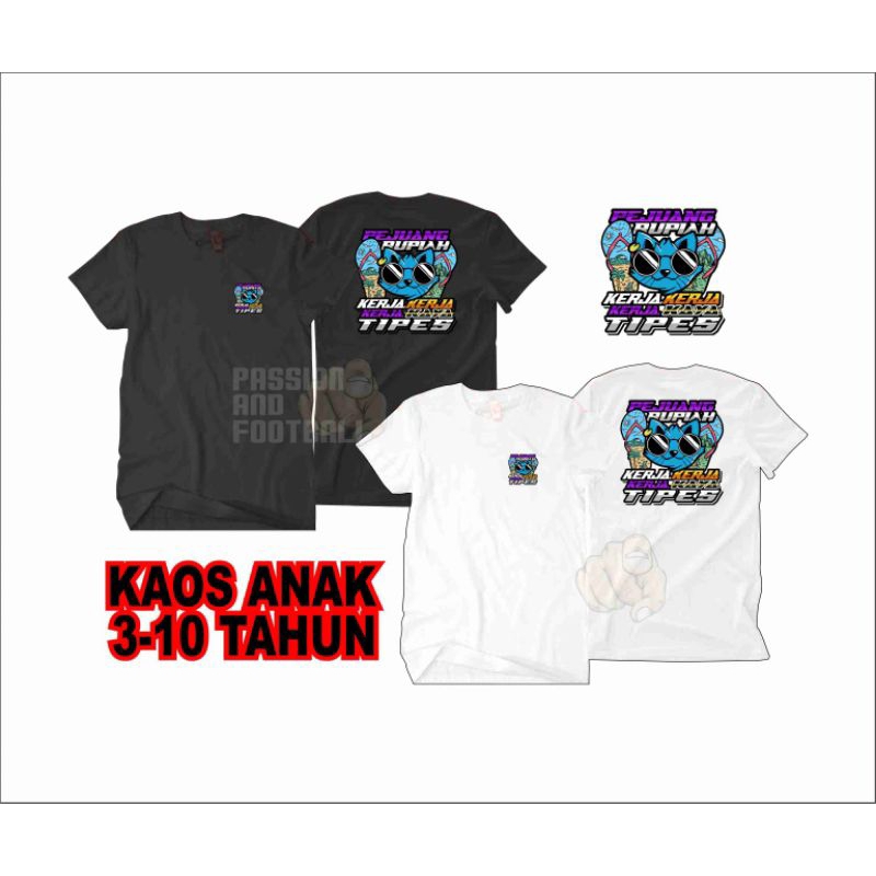 T-SHIRT ANAK KERJA KERJA TIPES