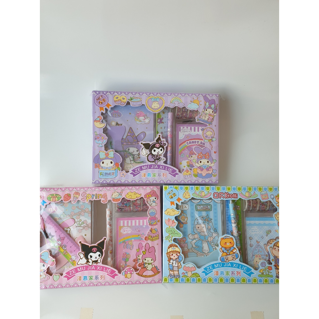 

SET BOX STICKER SANRIO KODE SZ-179