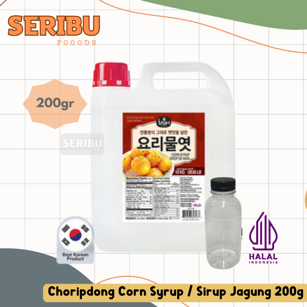 

Choripdong Corn Syrup / Sirup Gula Jagung Korea / Mulyot 200g