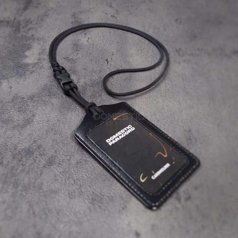 

Gantungan Lanyard Id Card holder name tag buckle tali paracord gantungan name tag kartu nama
