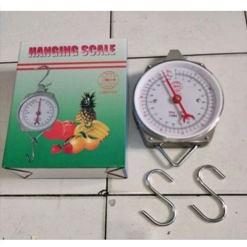 timbangan gantung 50kg LOBSTER / timbangan gantung lobster 50kg