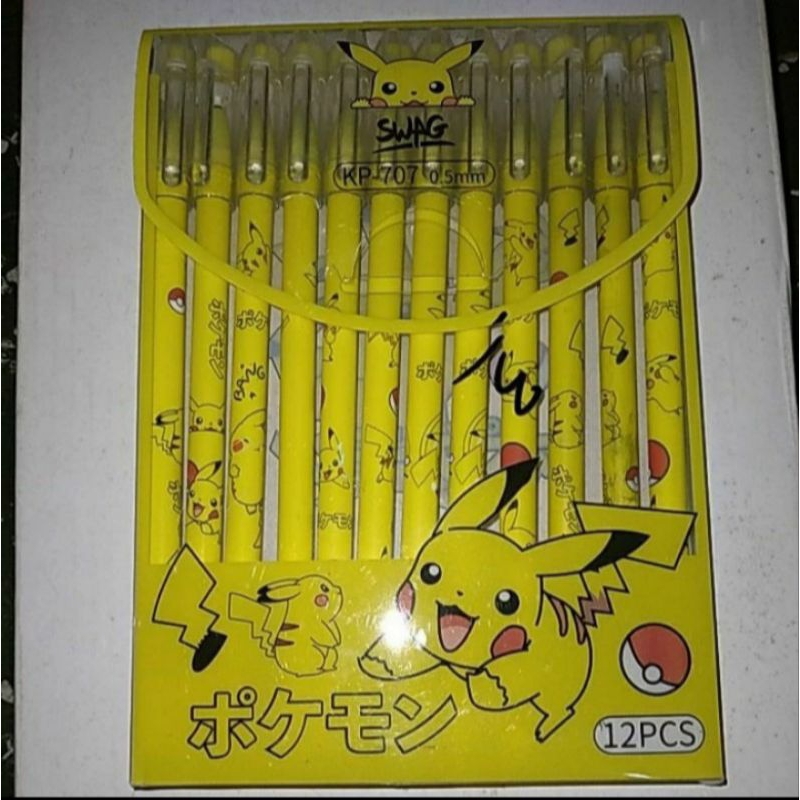 

erasable pen motif pikachu