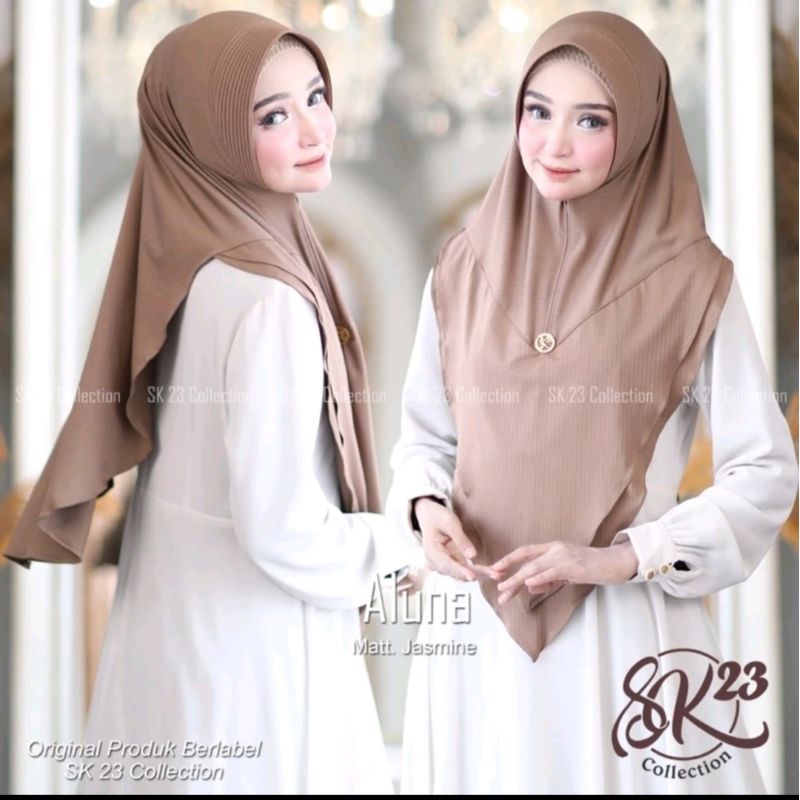 Hijab Aluna Motif ORI Sk23
