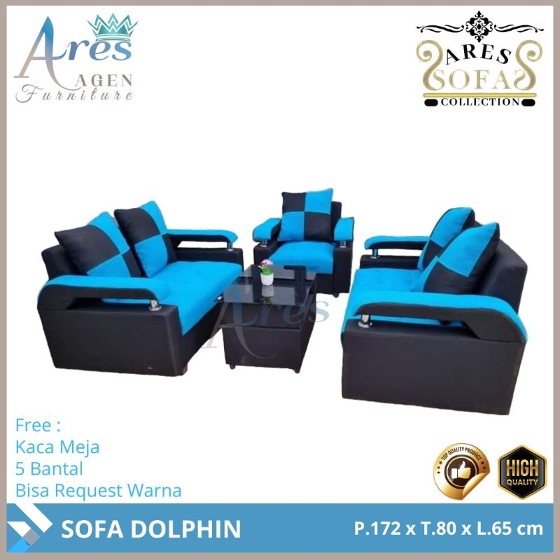 Sofa Dolphin 221 / Sofa 221 / Sofa Tamu Minimalis Murah Cirebon