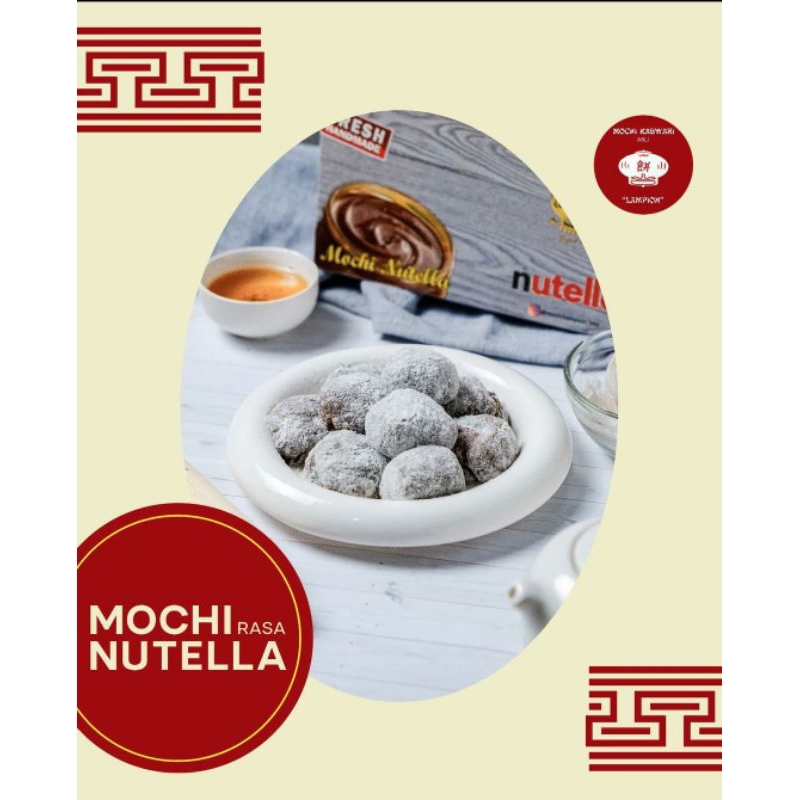 

Mochi Rasa Nutella mochi khas sukabumi