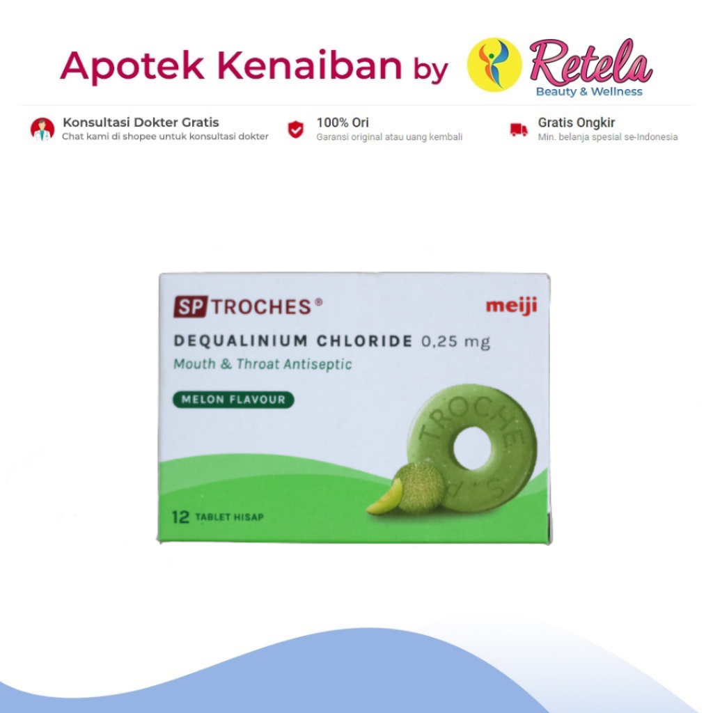 

SP TROCHES MELON 1 BOX 12 TABLET