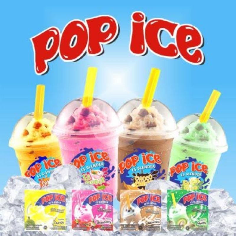 

Pop Ice 1 renceng isi 10 sachet