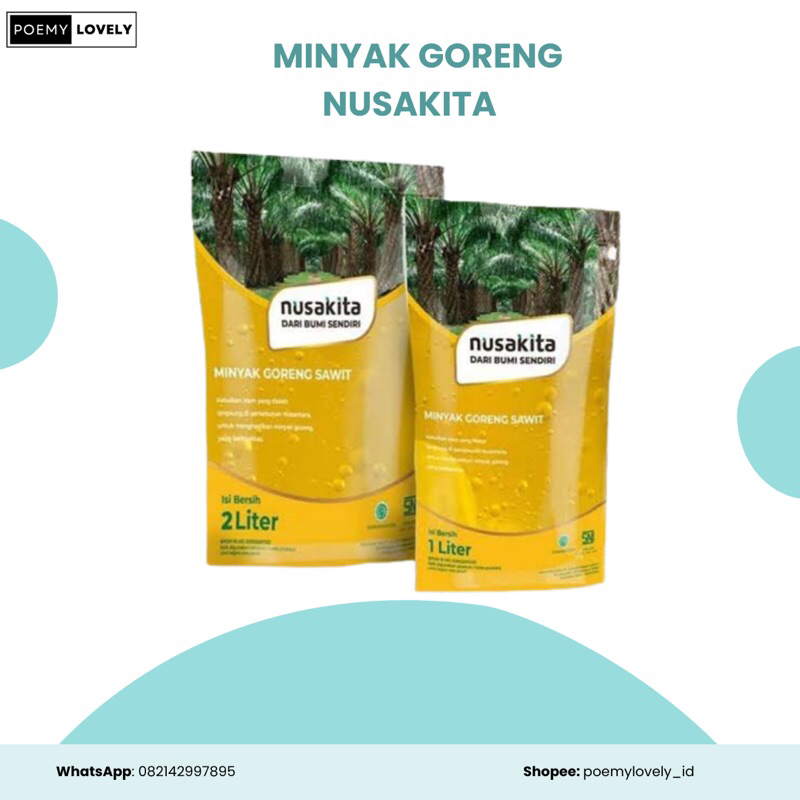 

MINYAK GORENG NUSAKITA 1 LITER