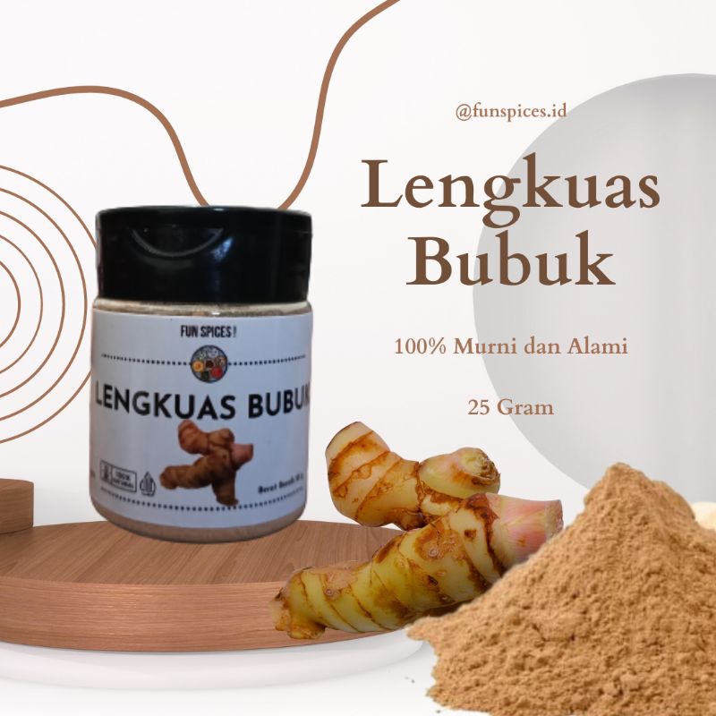 

Lengkuas Bubuk / Lengkoas Bubuk / Laja Bubuk