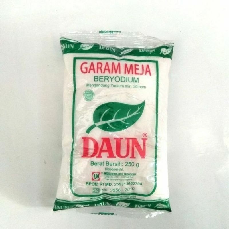 Garam daun 250 gram / garam daun