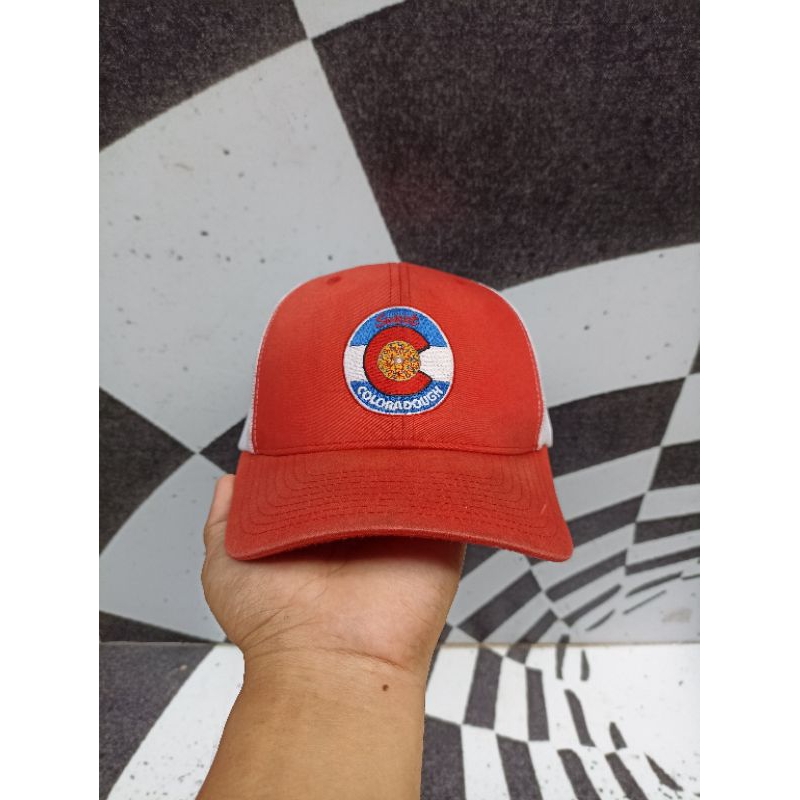 Vintage trucker hat sweet coloradough by yupoong