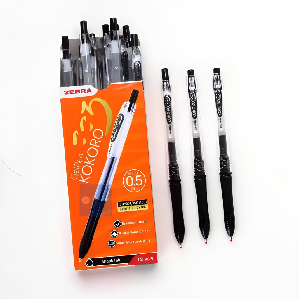 

Zebra Pulpen Gel / Kokoro Black [ 0.5mm ]