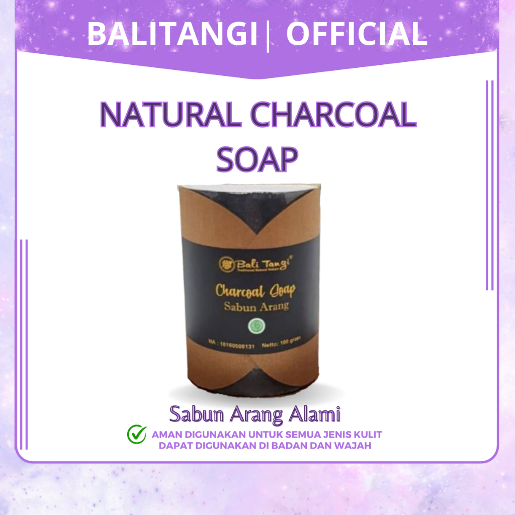 CHARCOAL SOAP (SABUN ARANG) BALI TANGI