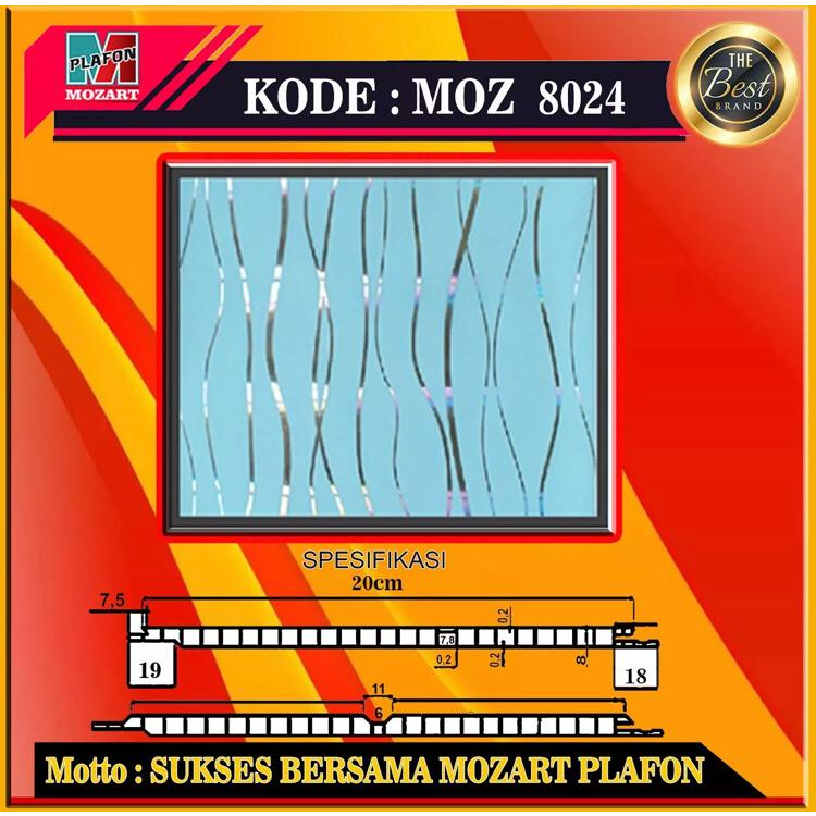 PVC MOZART PLAFON MOZ 8024