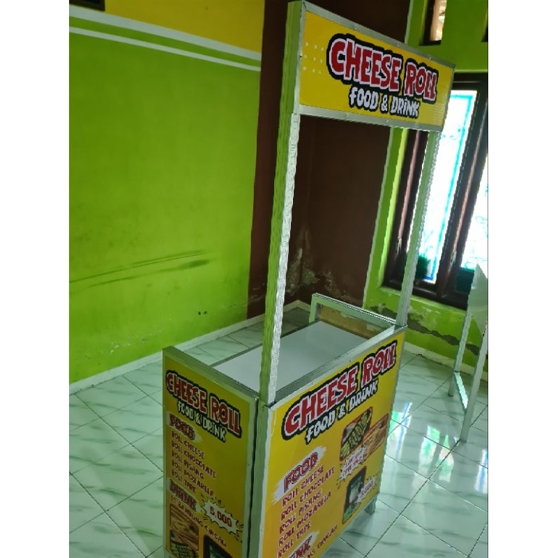 Rombong Lipat - booth portable - Rombong Murah