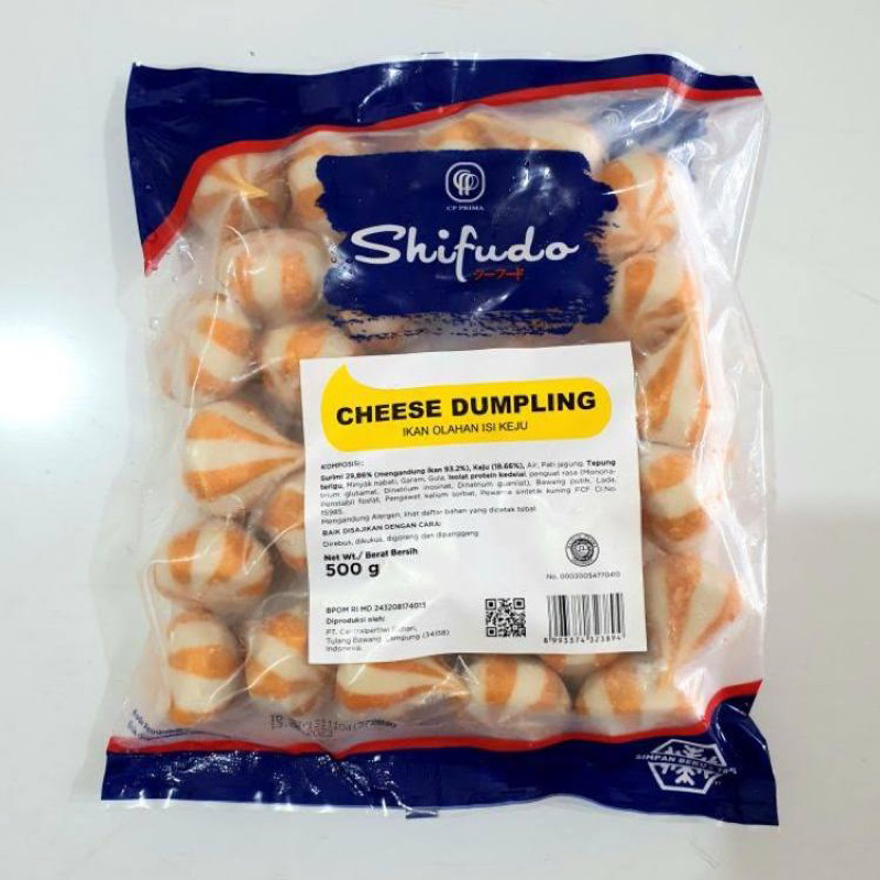 

Shifudo Cheese Dumpling Untuk Steamboat Dumpling Keju