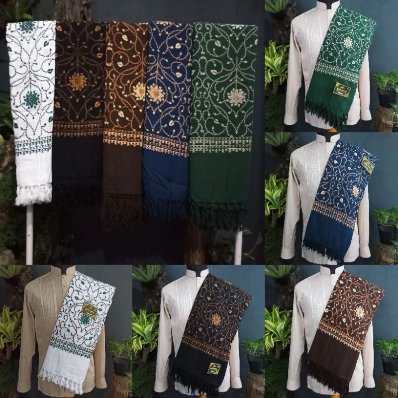 Sorban Pakaian Pria Baru Aksesoris Ibadah Sorban Khasmiri Sorban Batik Rayon Sorban SORBAN BATIK MOT