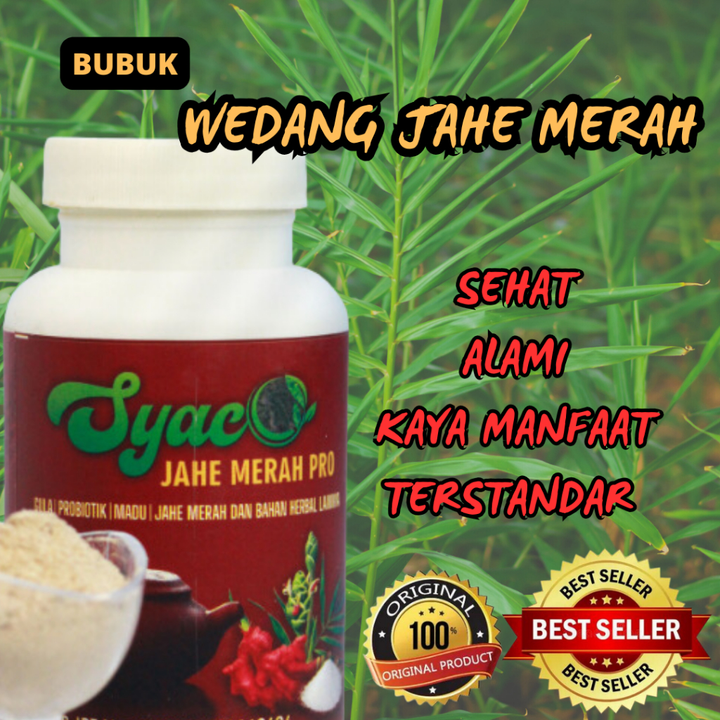 

BUBUK JAHE MERAH/MINUMAN TRADISIONAL KAYA MANFAAT