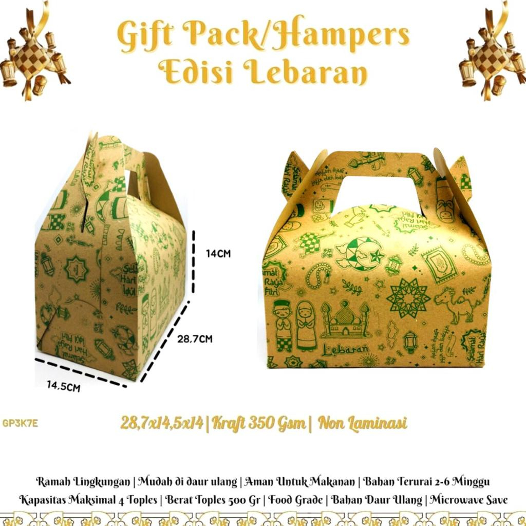 

Gift Pack Handle Box 28.7X14.5X14 Non Laminasi (GP3-K7)