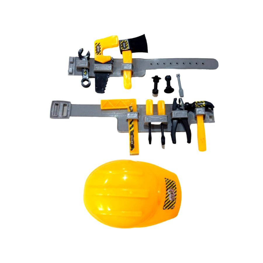 Mainan Anak Tools Set Perkakas Helm - Tools Set