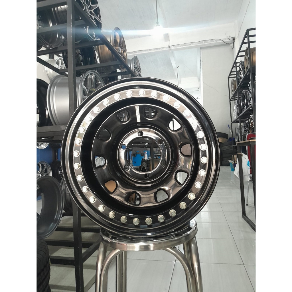 Velg Mobil pajero,fortuner,strada,triton,hillux,terano HSR BEADLOCK Ring 15