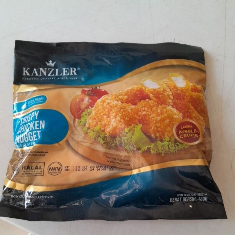 

Frozen bandung Nuget ayam Kanzler 250gr