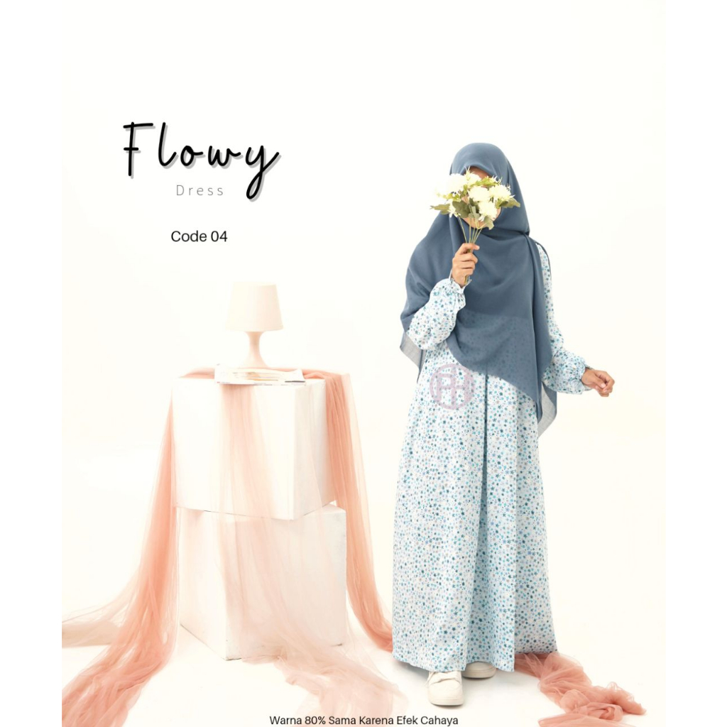 FLOWY DRESS BY PELANGI HIJAB
