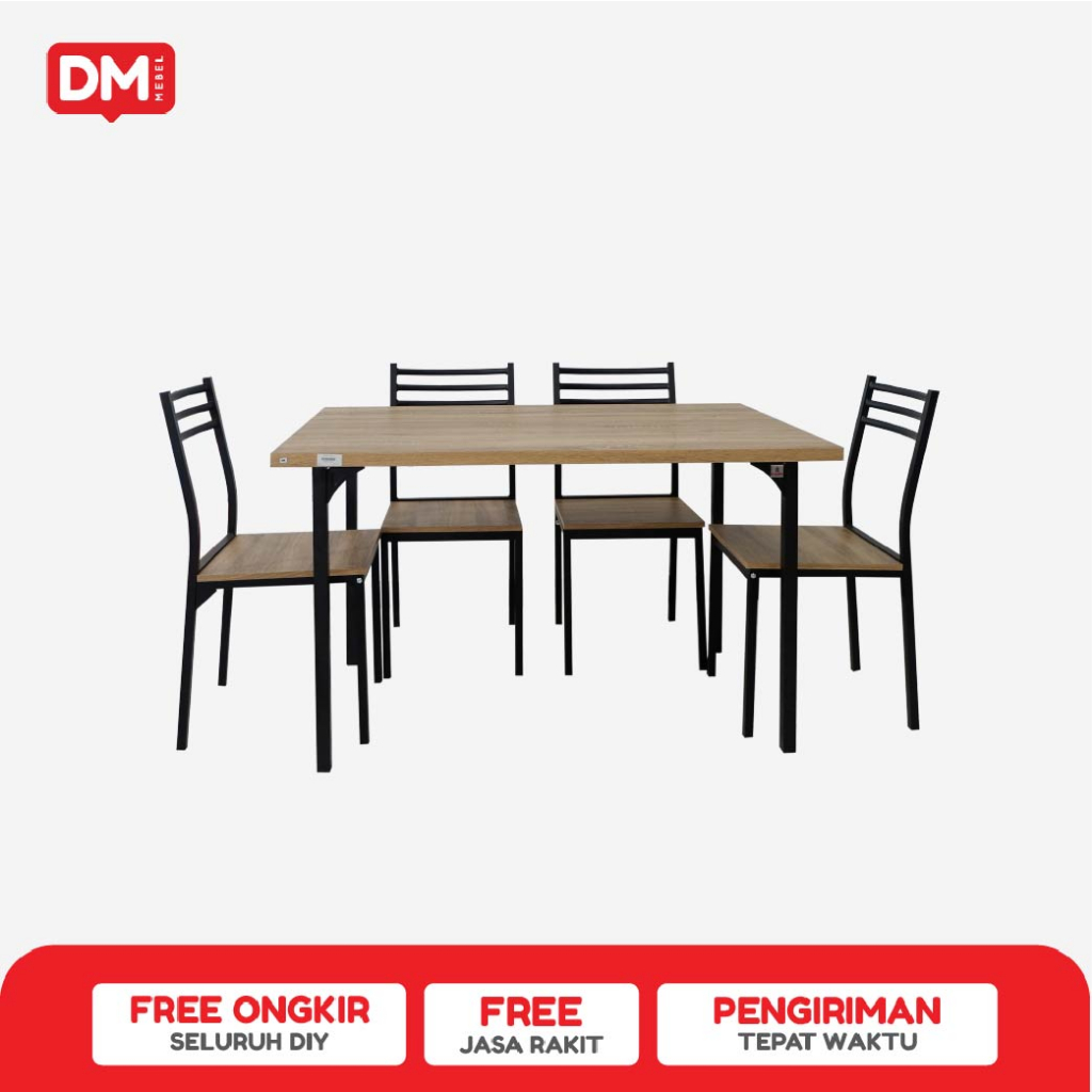 Meja Makan DTM EIRA K4 - DM Mebel