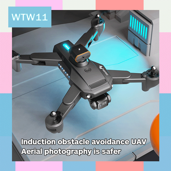 WTW  Drone P9 drone camera 8K rc drone pesawat remote control drone gps Motor Tanpa Sikat Drone Kame