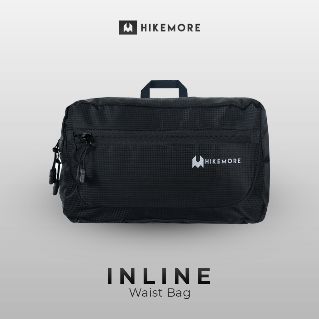 Tas Selempang Pinggang Waist Bag Foldable Hikemore Inline