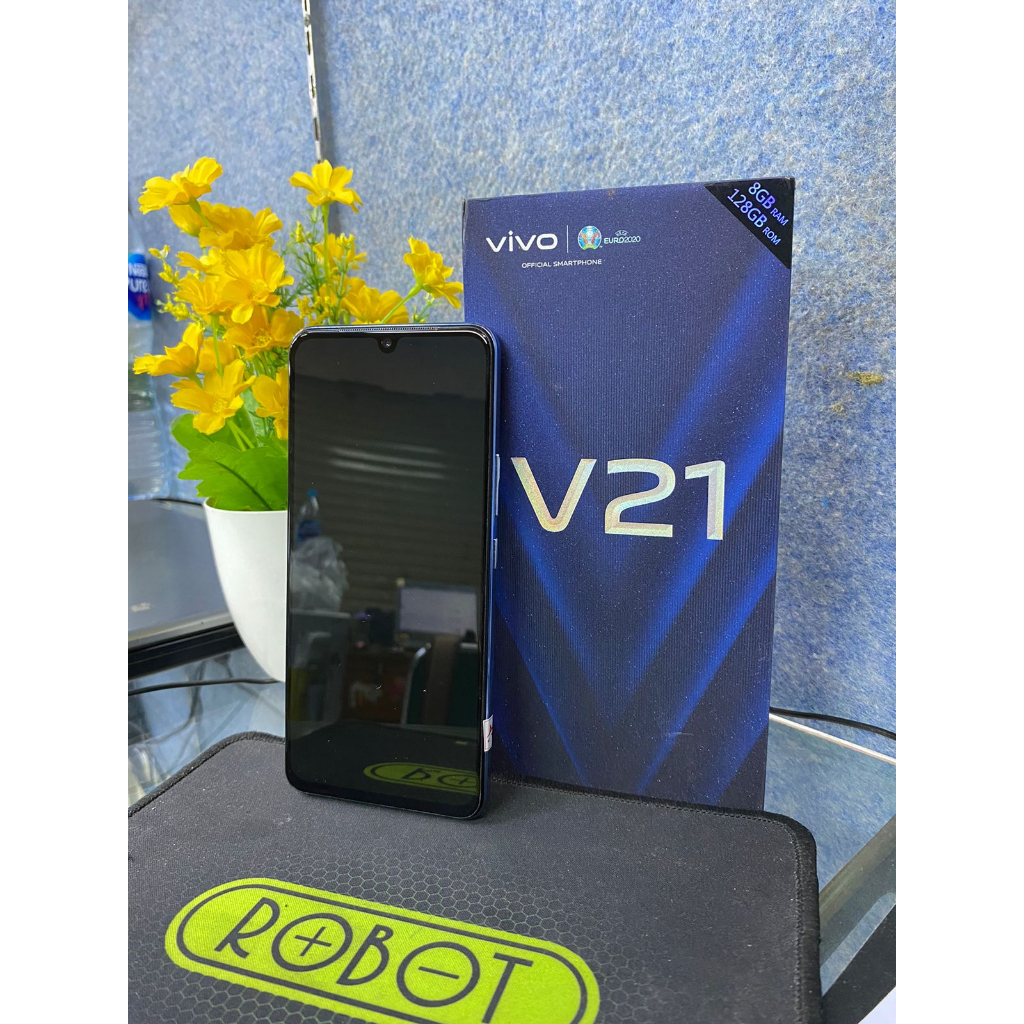 Vivo V21 8/128 GB Ex Resmi Vivo Indonesia Original Second Bekas Ori