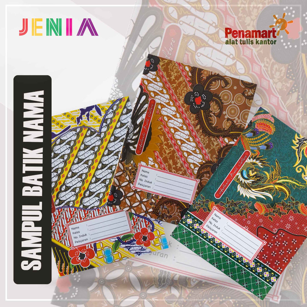 

Sampul Buku Nama Batik Folio (isi 20 Lembar) (E0111)