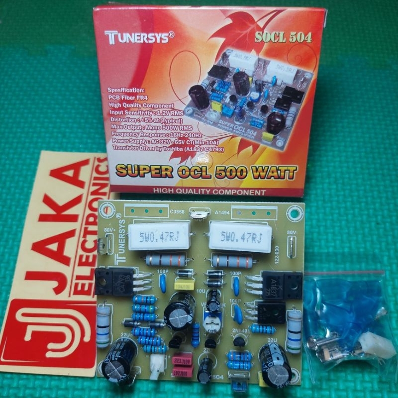 Kit Power Driver Super OCL  500 watt SOCL 504 Original TUNERSYS