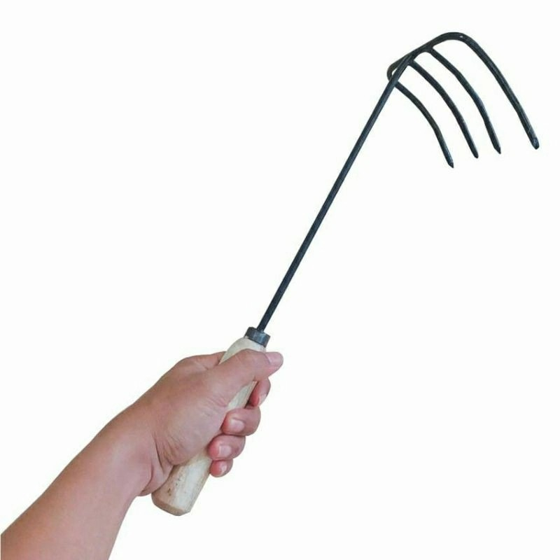 Garukan sampah/cangkul garpu/garukan got