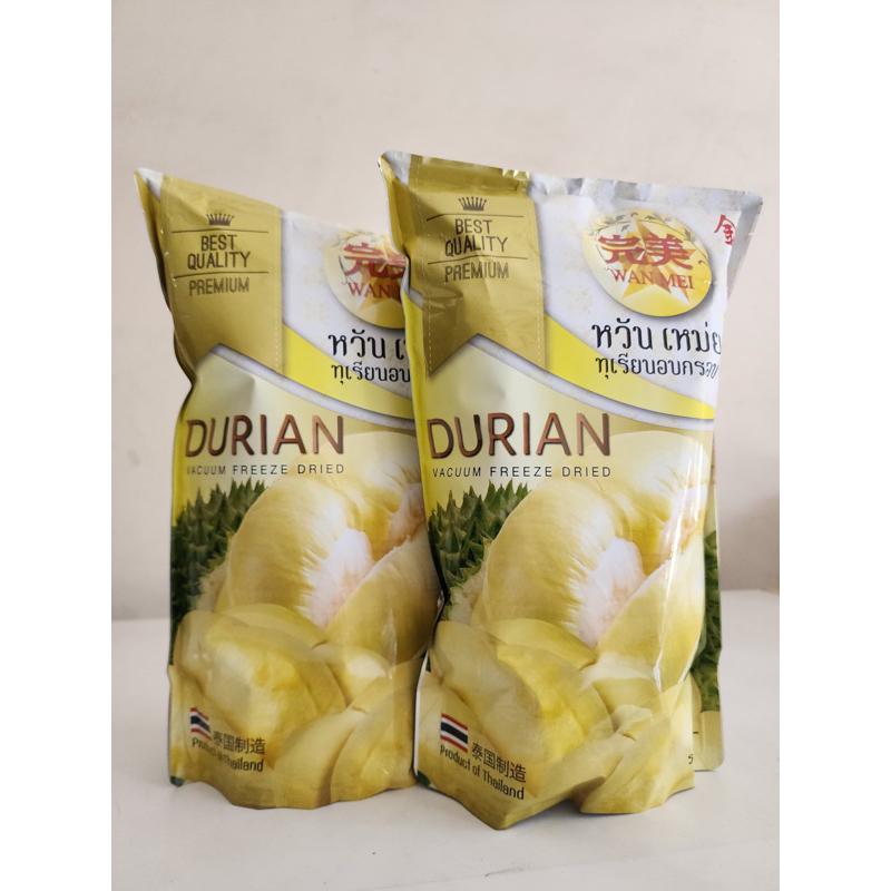 

WAN MEI DURIAN FREEZE DRIED 1 pack isi 6