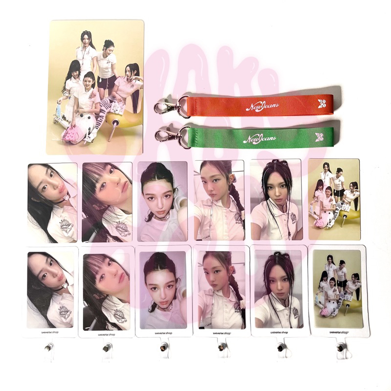 [SHARING] NEW JEANS Get Up Album POB Benefit WV Weverse Shop | Phone Tab Photo Frame | Danielle