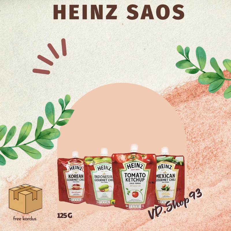 

HEINZ SAOS 125g