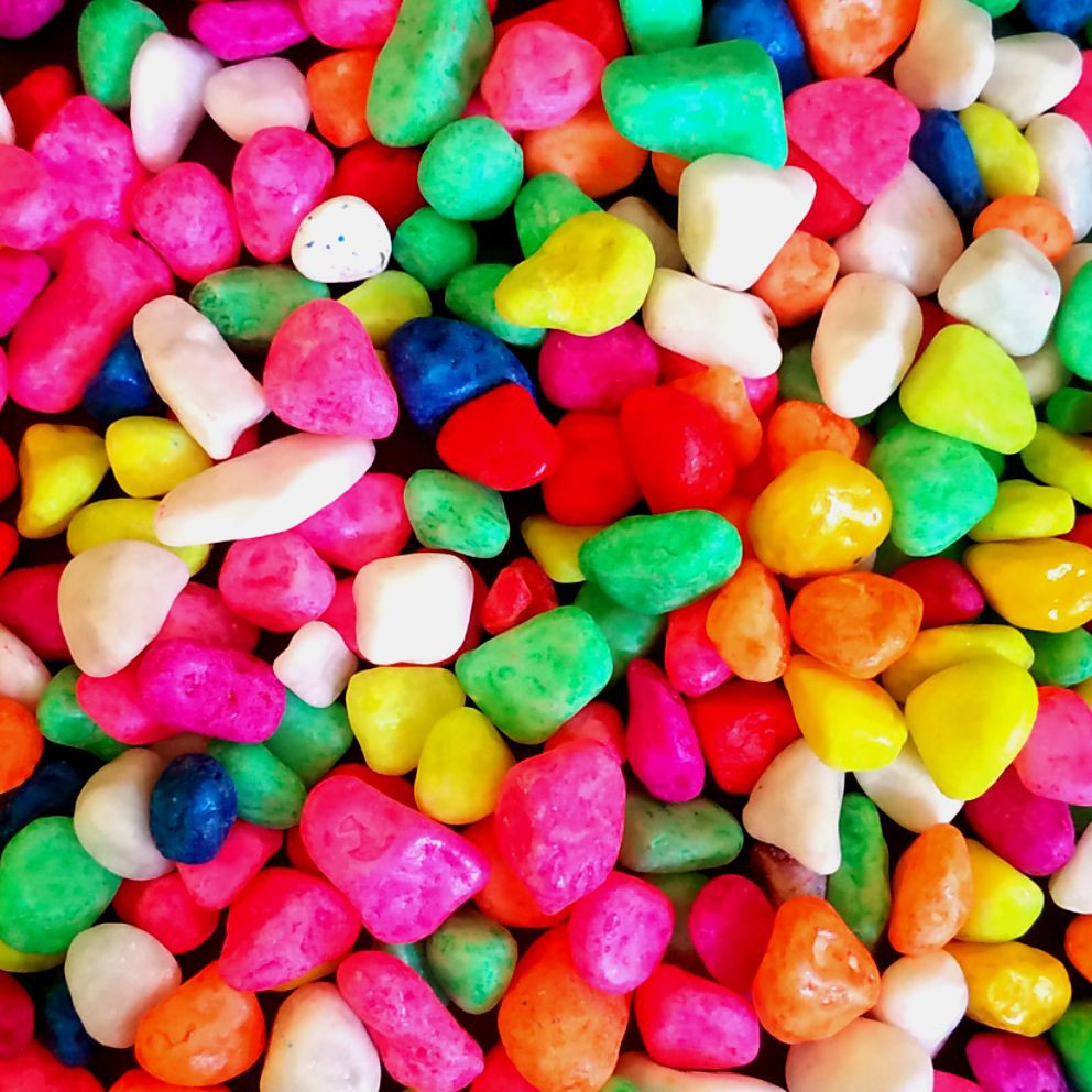 BATU FOSFOR NYALA PANCAWARNA ASLI IMPORT TAIWAN hiasan batu aquarium aquascape estetik warna warni