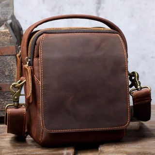 Tas Kulit Pria Asli Selempang Original - Tas Kulit Asli Pria Selempang Original - Tas Kulit