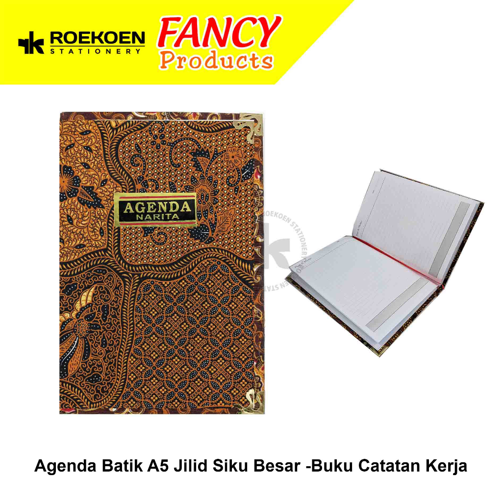 

Agenda A5 Batik Jilid Siku Besar