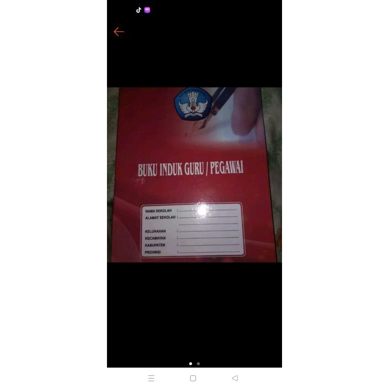 

Buku Induk Pegawai / Guru